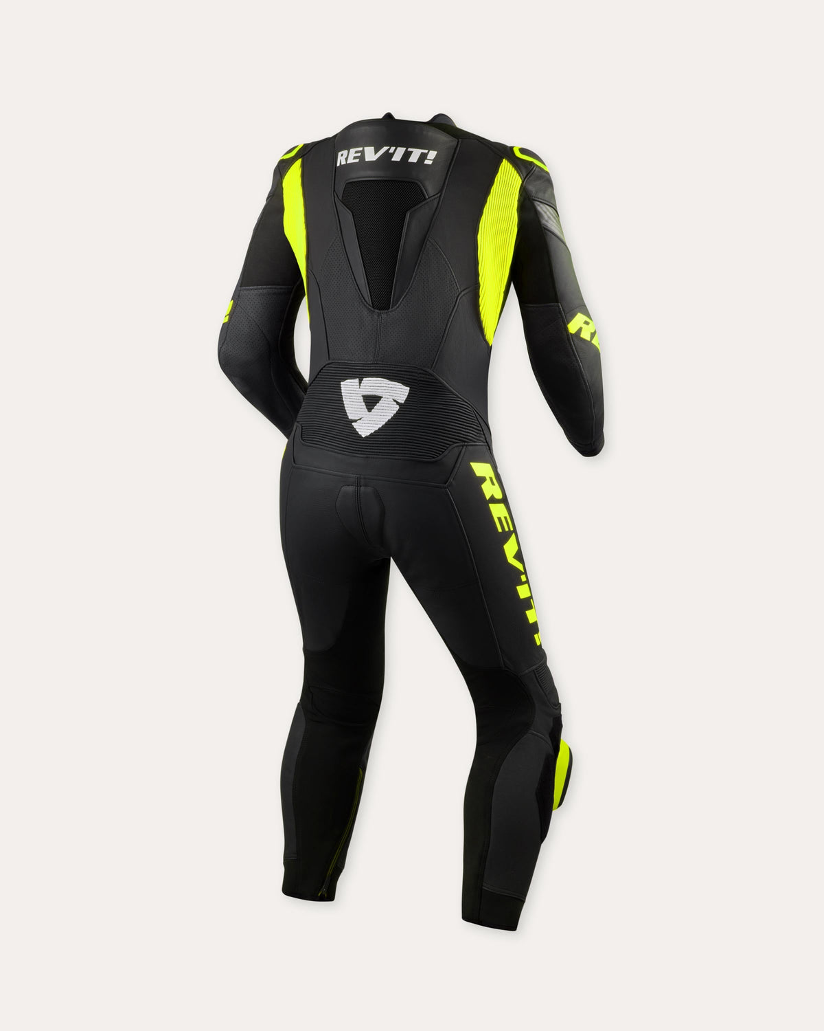 Back image: Argon 3 - Black-Neon Yellow