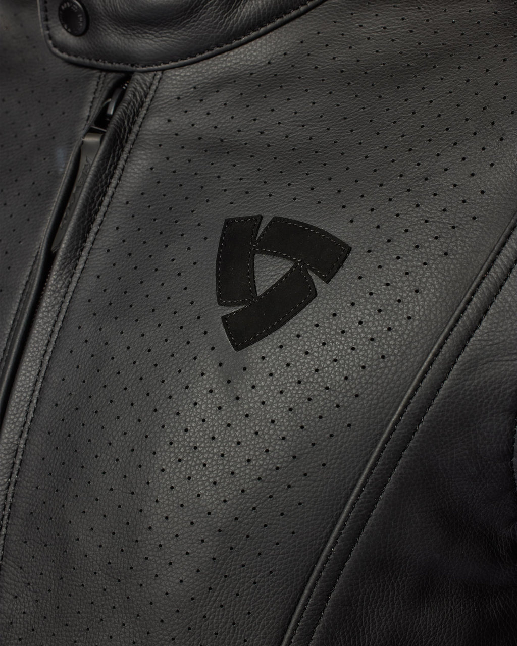 Jacket Quadratic | Black-Neon Red - Detail