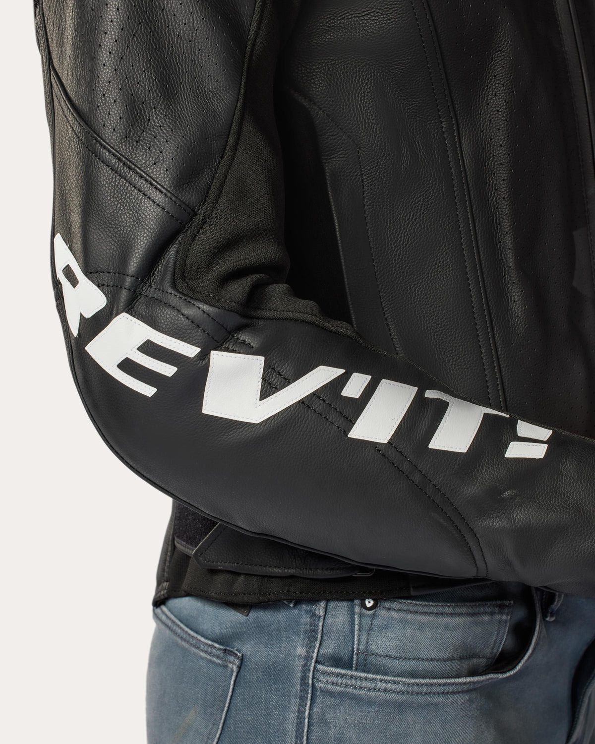 Jacket Quadratic | Black-Neon Red - Detail