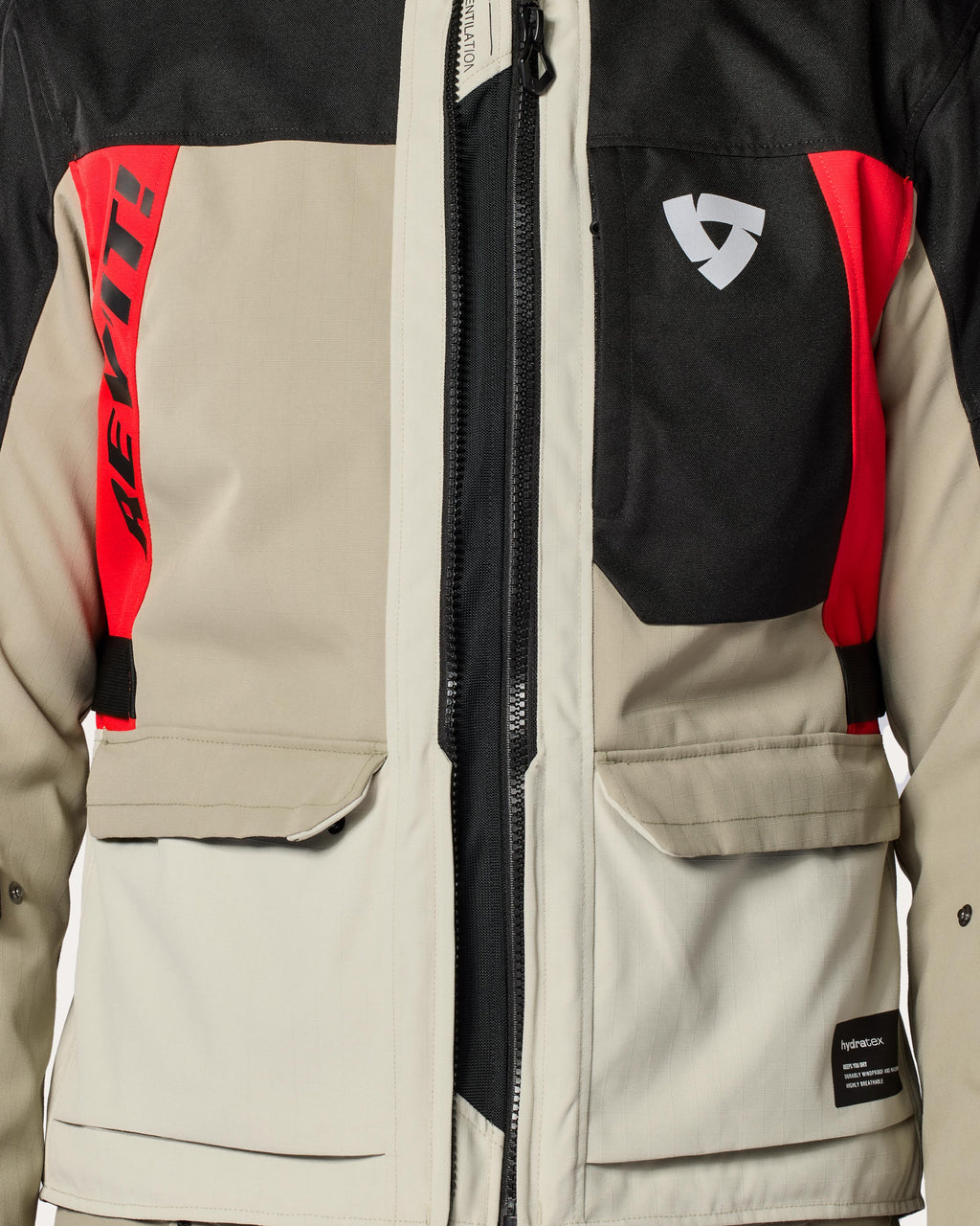 Jacket Convergent H2O | Silver-Black - Detail