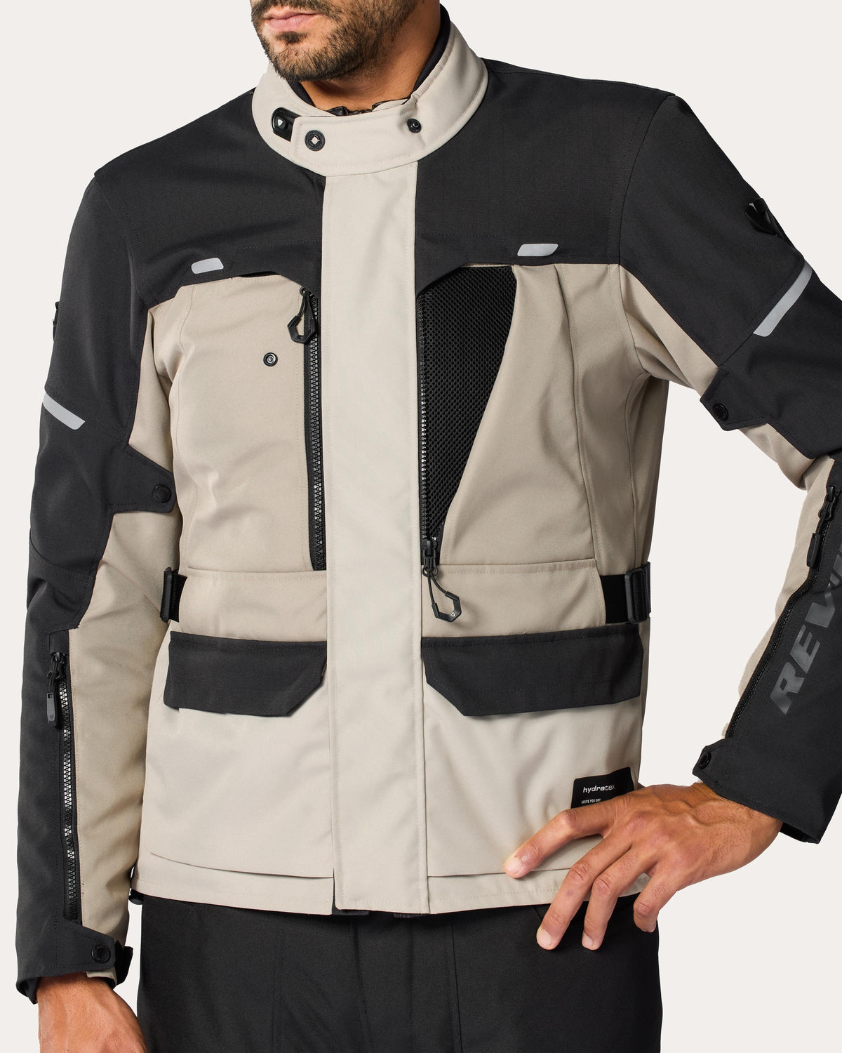 Jacket Outback 5 H2O | Anthracite-Black - Detail