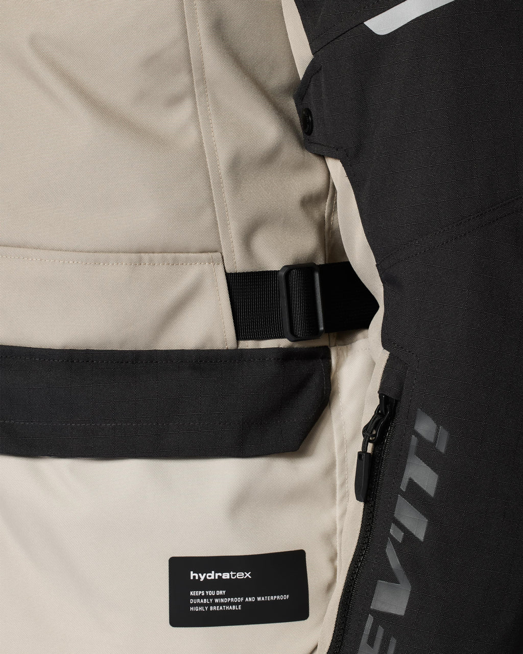 Jacket Outback 5 H2O | Anthracite-Black - Detail