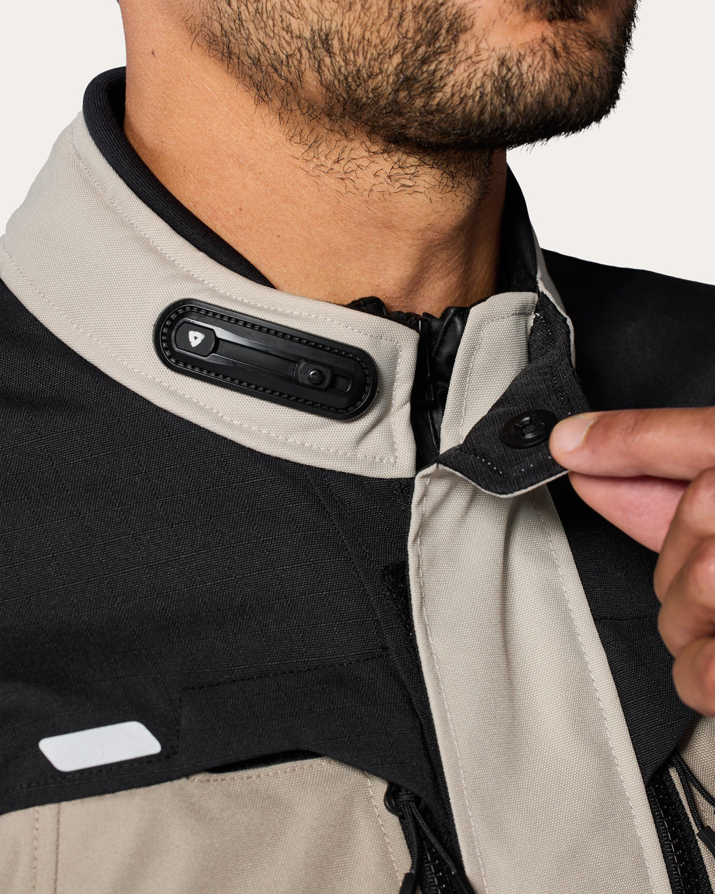 Jacket Outback 5 H2O | Black-Neon Yellow - Detail