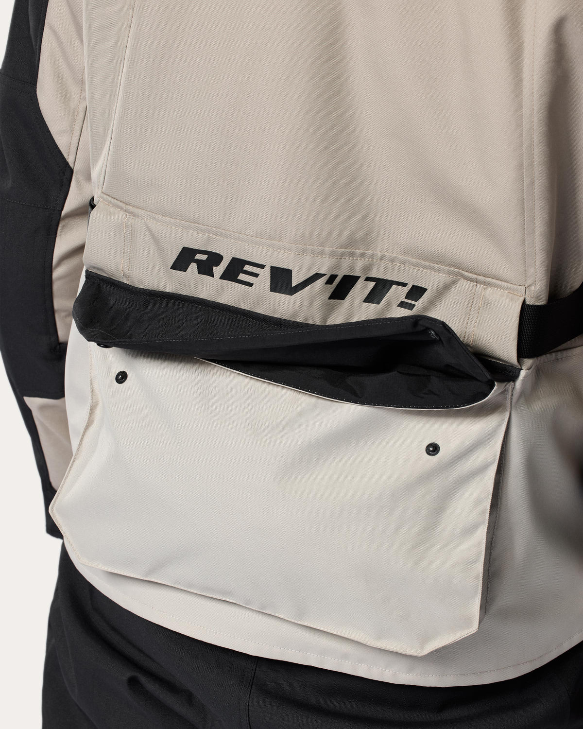 Jacket Outback 5 H2O | Black-Neon Yellow - Detail