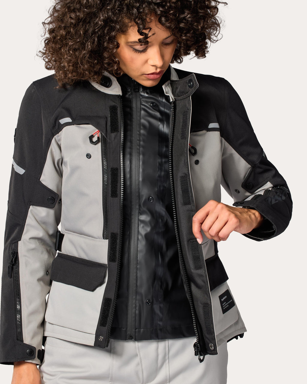 Jacket Outback 5 H2O Ladies | Black - Detail