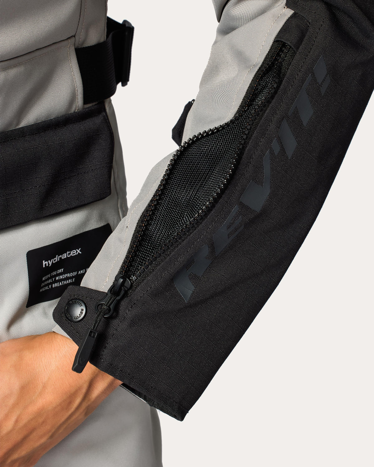 Jacket Outback 5 H2O Ladies | Silver-Black - Detail