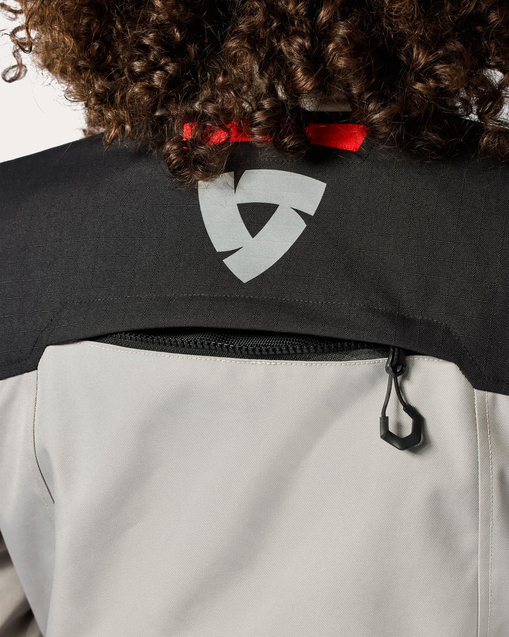 Jacket Outback 5 H2O Ladies | Silver-Black - Detail