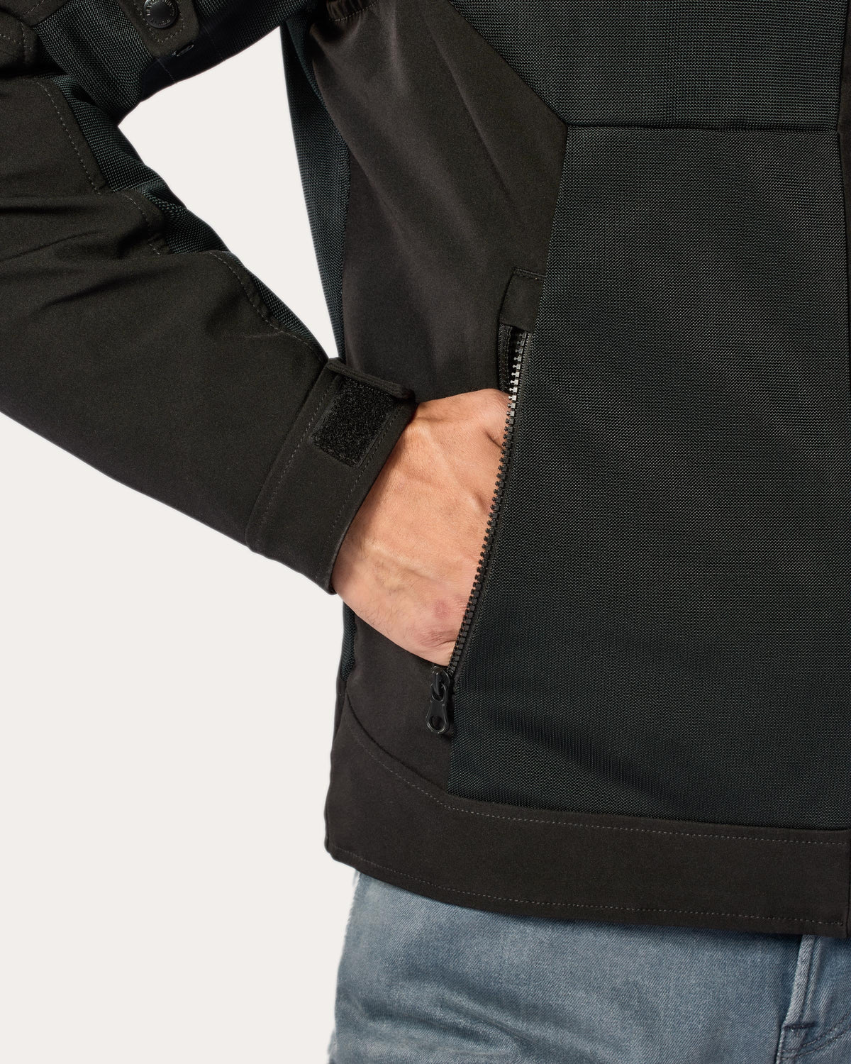 Jacket Highcrest H2O | Sand - Detail