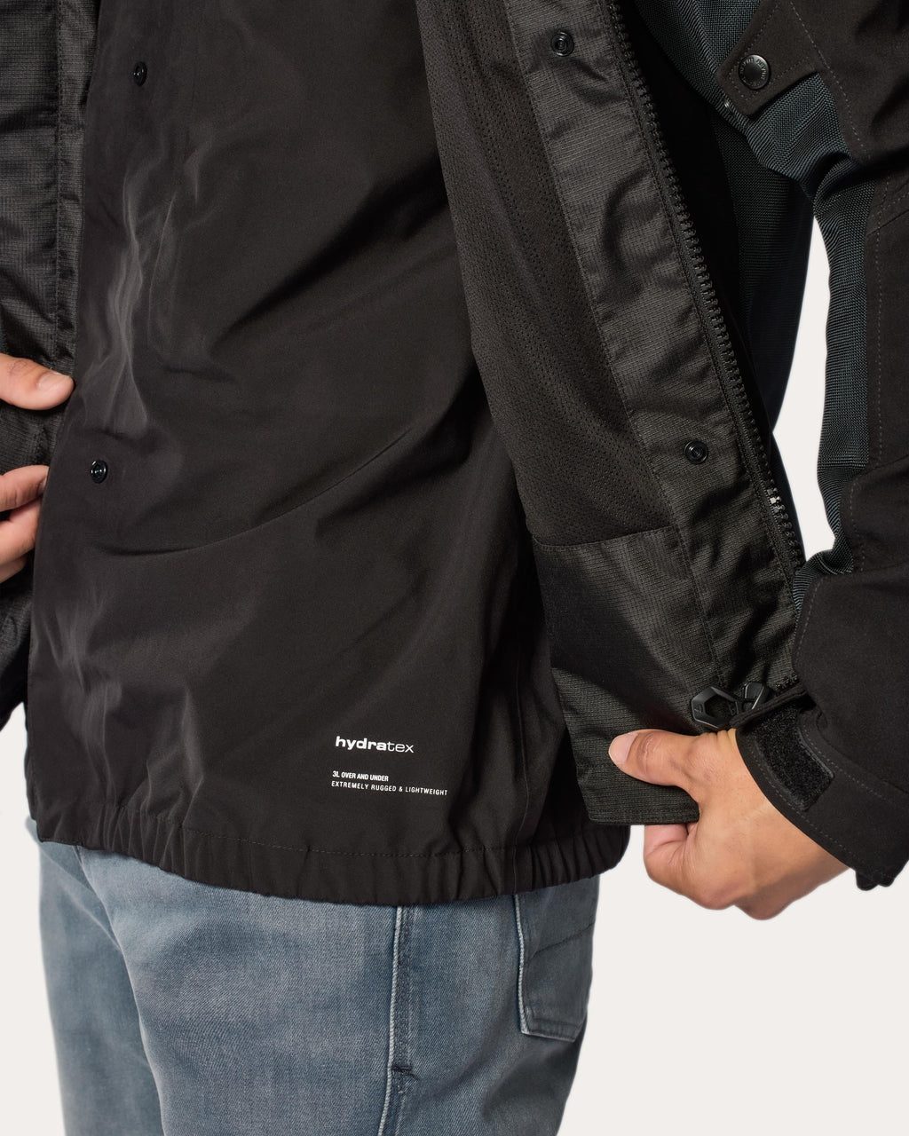 Jacket Highcrest H2O | Silver - Detail