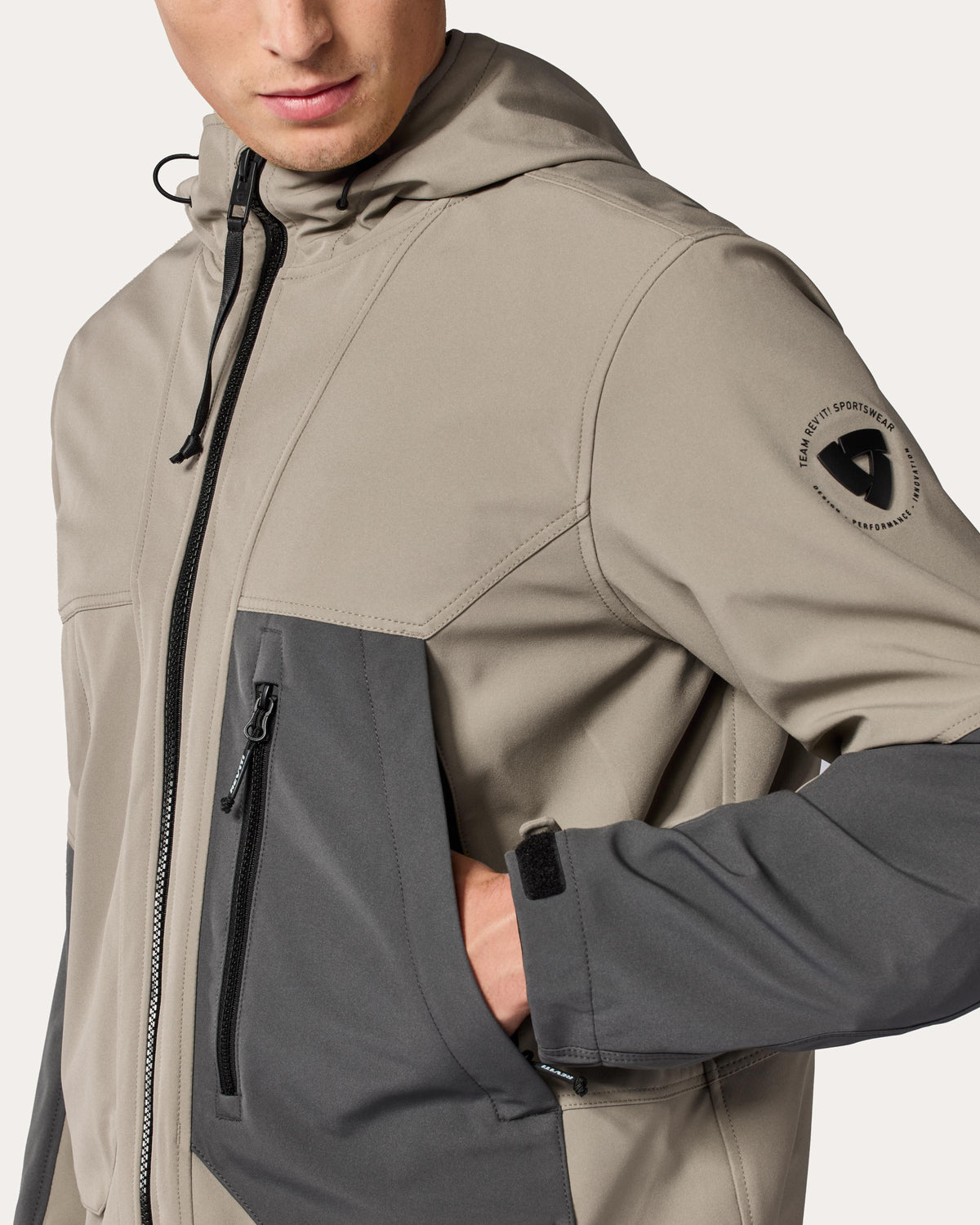 Jacket Boson | Blue-Blue - Detail