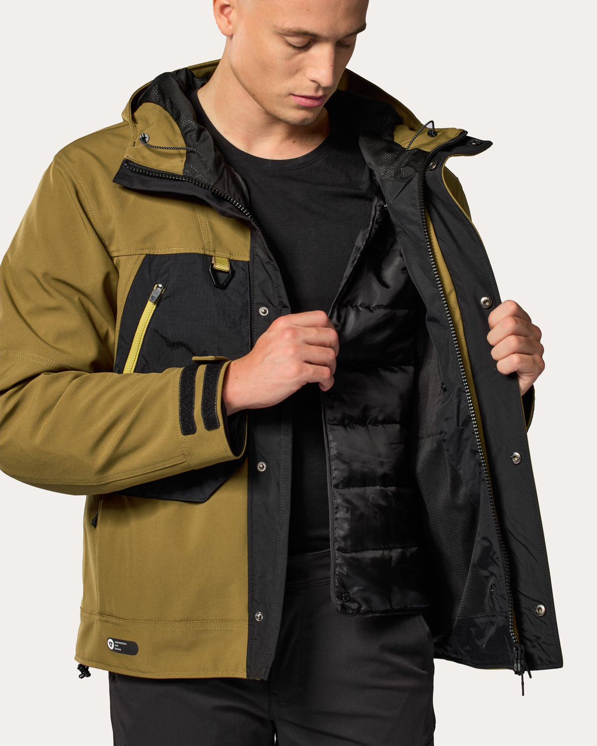 Jacket Entropy H2O | Brown-Black - Detail