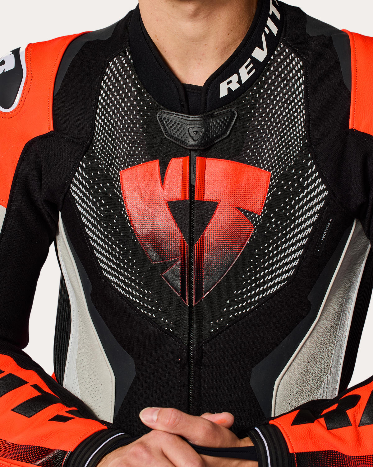 One Piece Hyperspeed 3 | Light Grey-Neon Red - Detail