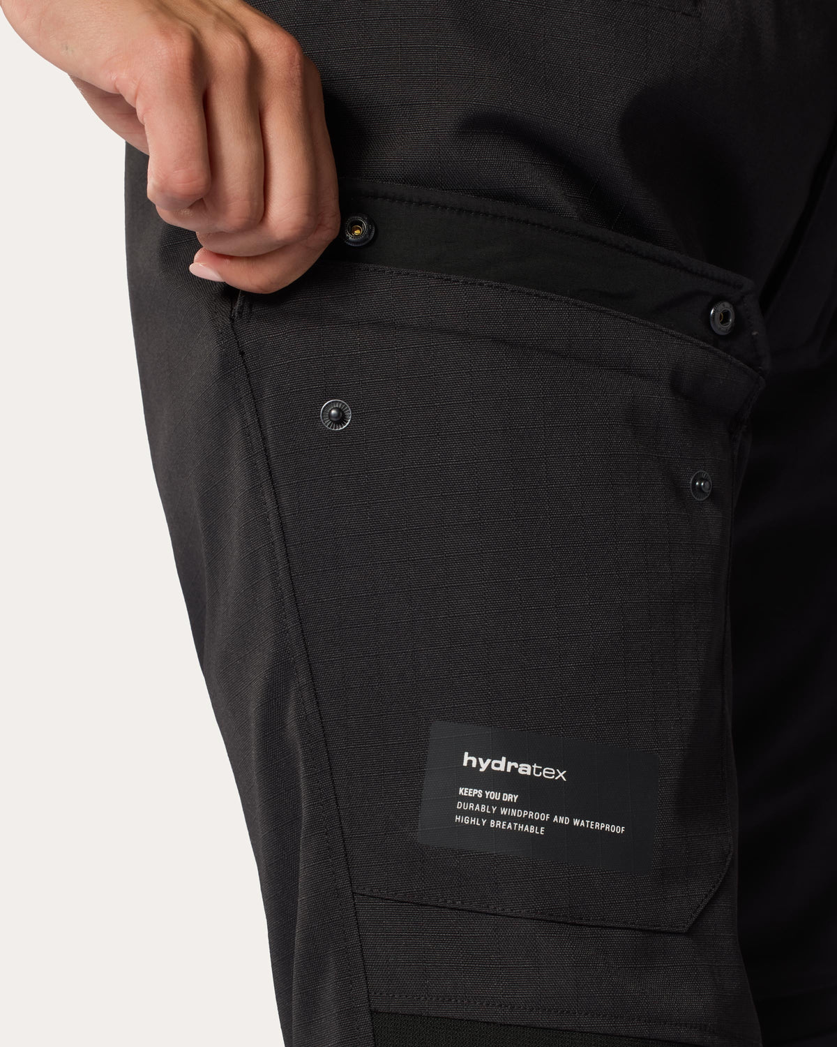 Pants Convergent H2O Ladies | Silver-Black - Detail