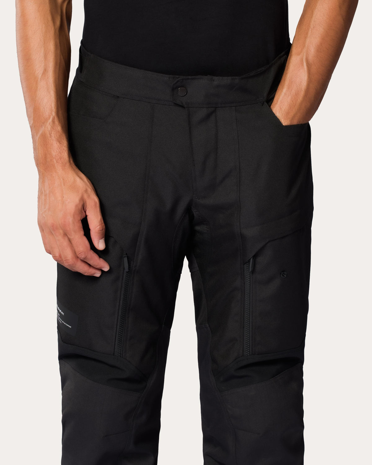 Pants Outback 5 H2O | Silver-Black - Detail