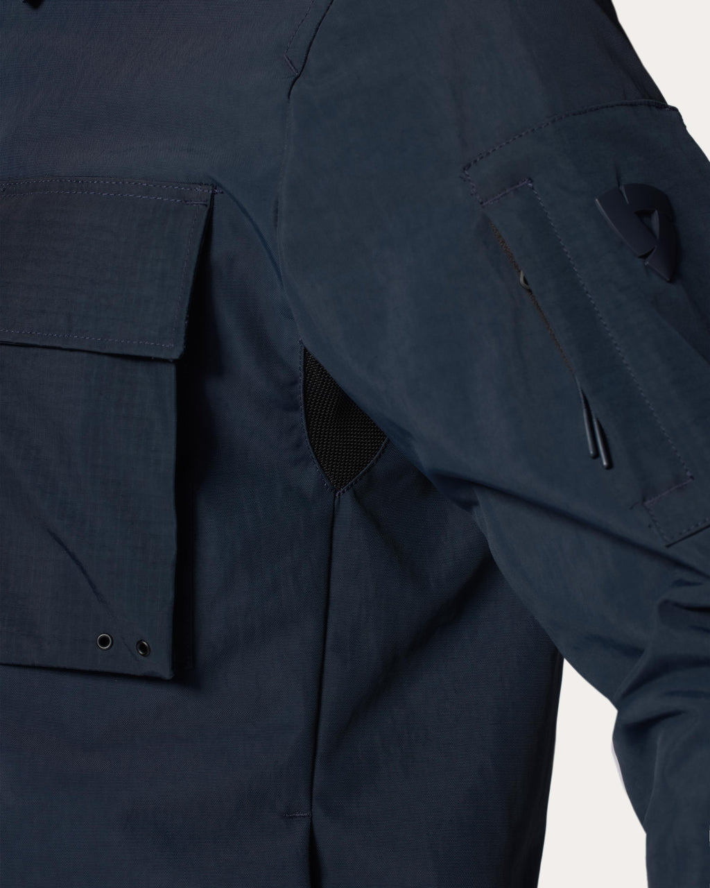 Overshirt Yaletown | Dark Blue - Detail