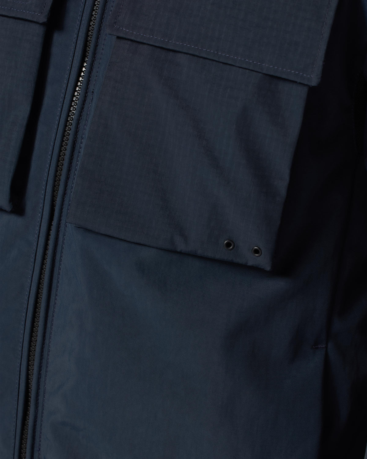 Overshirt Yaletown | Dark Blue - Detail