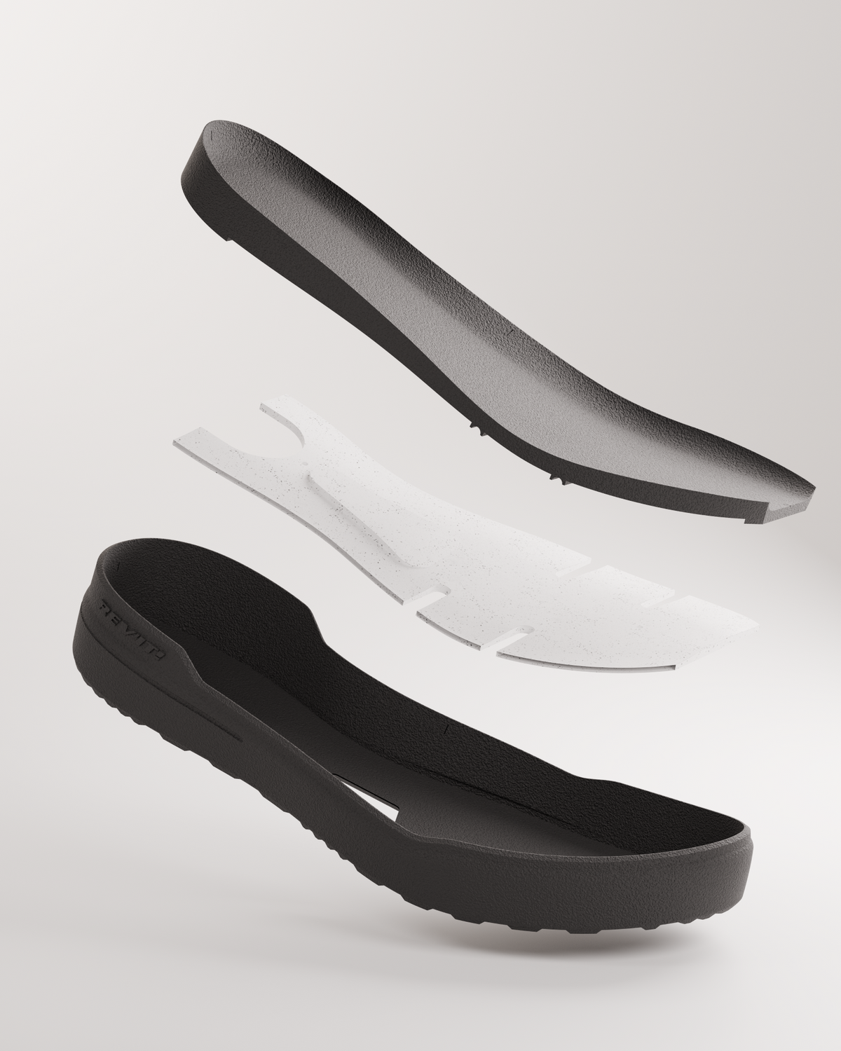 Shoes Arrow 2 | Grey-Black - Detail