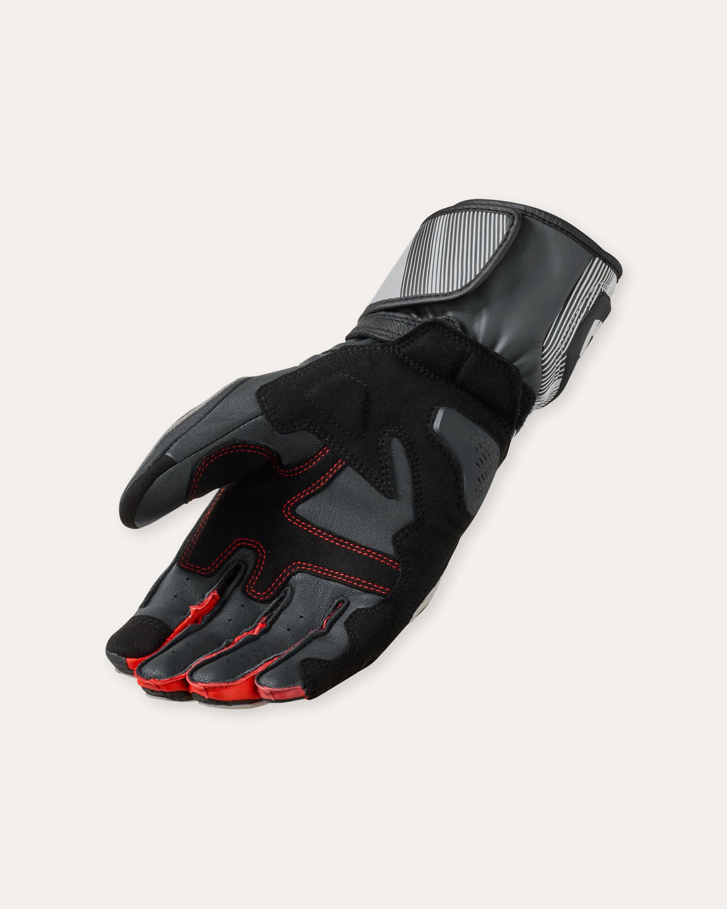 Back image: Metis 2 - Light Grey-Neon Red