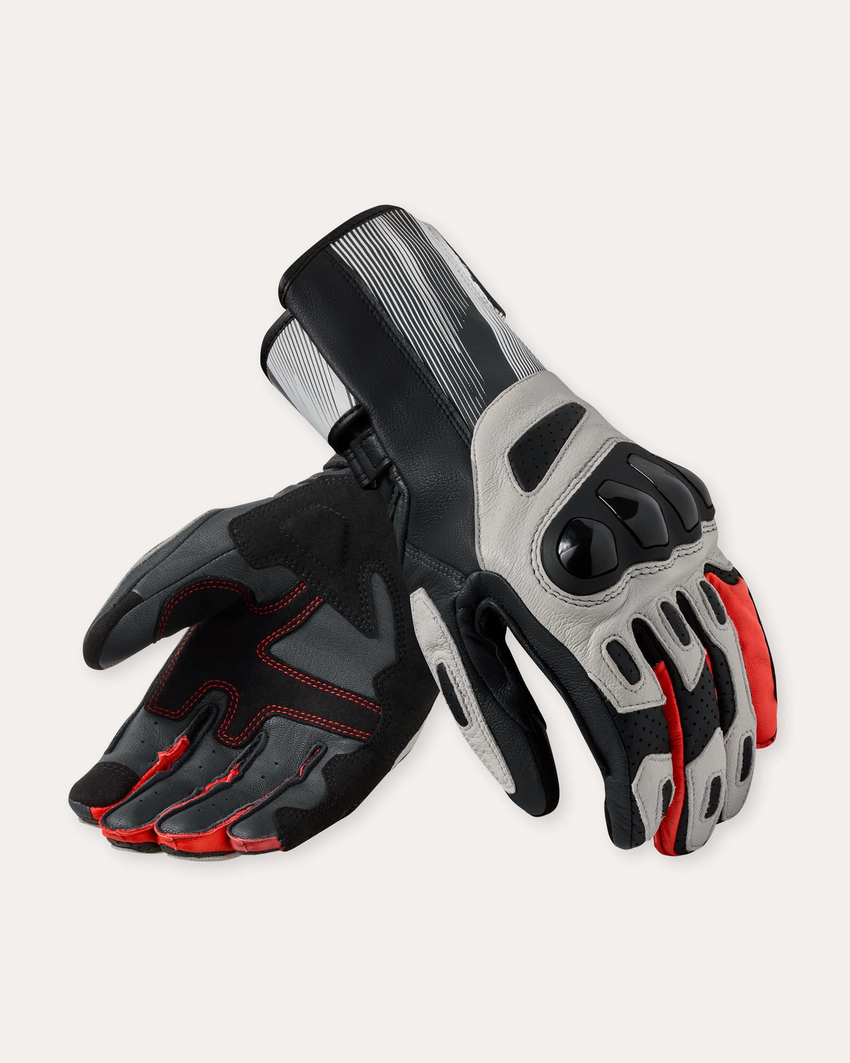 Front image: Metis 2 - Light Grey-Neon Red