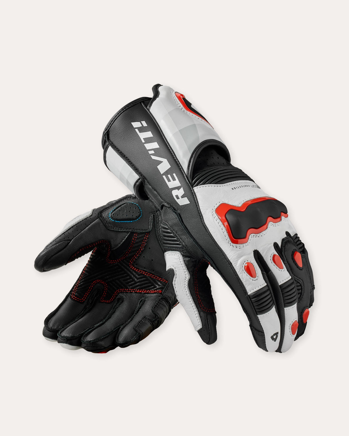 Front image: Quantum 3 - White-Neon Red