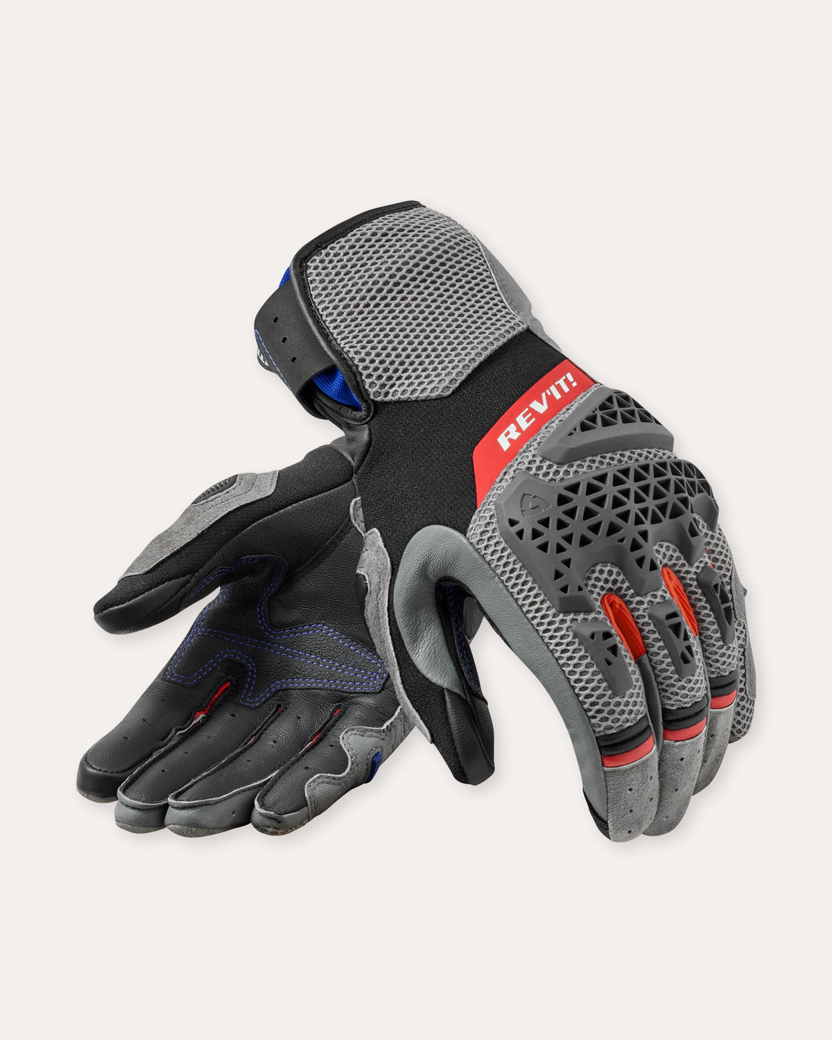 Front image: Sand 5 Ladies - Grey-Red