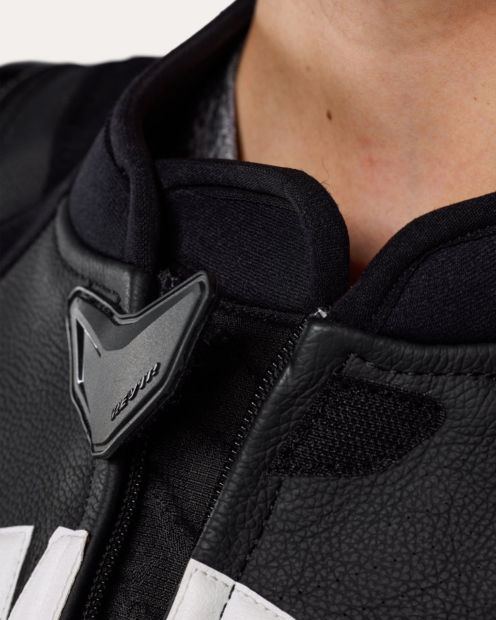 Jacket Xena 4 Pro Ladies | Black-Neon Red - Detail