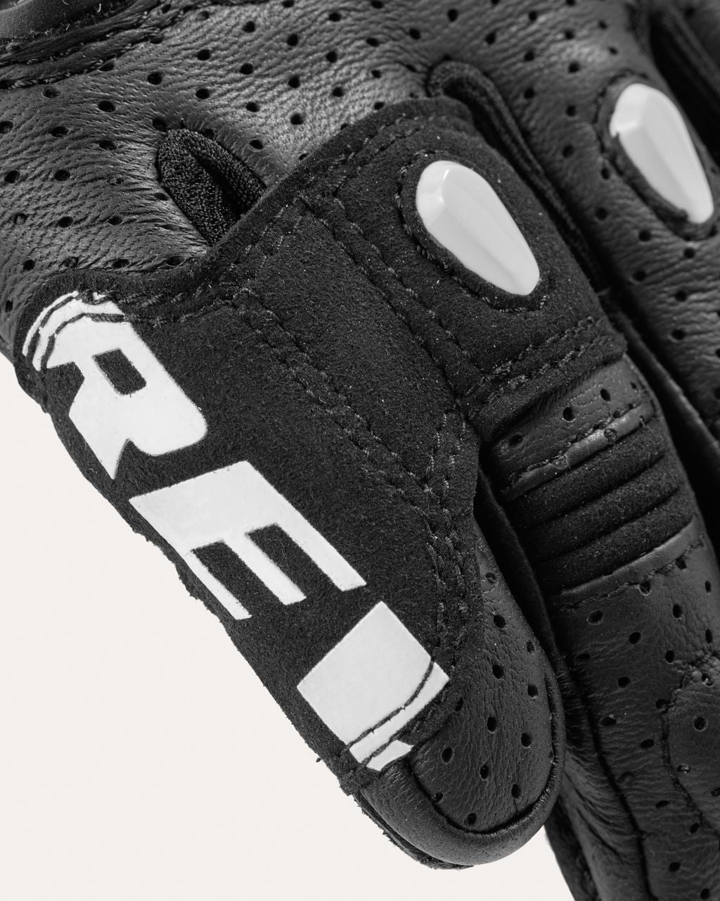 Gloves Positron | Black-Red - Detail