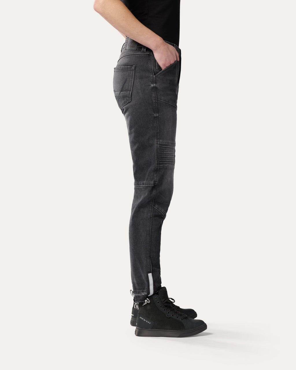 Additional photo: Moto 2 Slim Ladies - Dark Black Stone