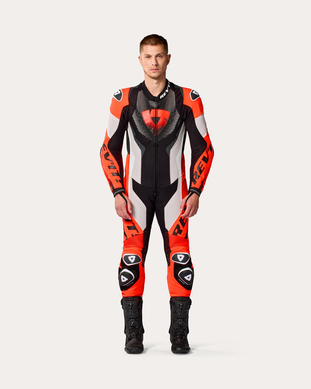 Variant image: Hyperspeed 3 - Light Grey-Neon Red