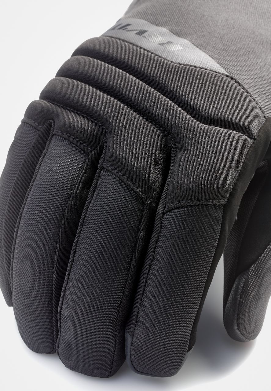 Gloves Mosca H2O | Black-Neon Yellow - Detail