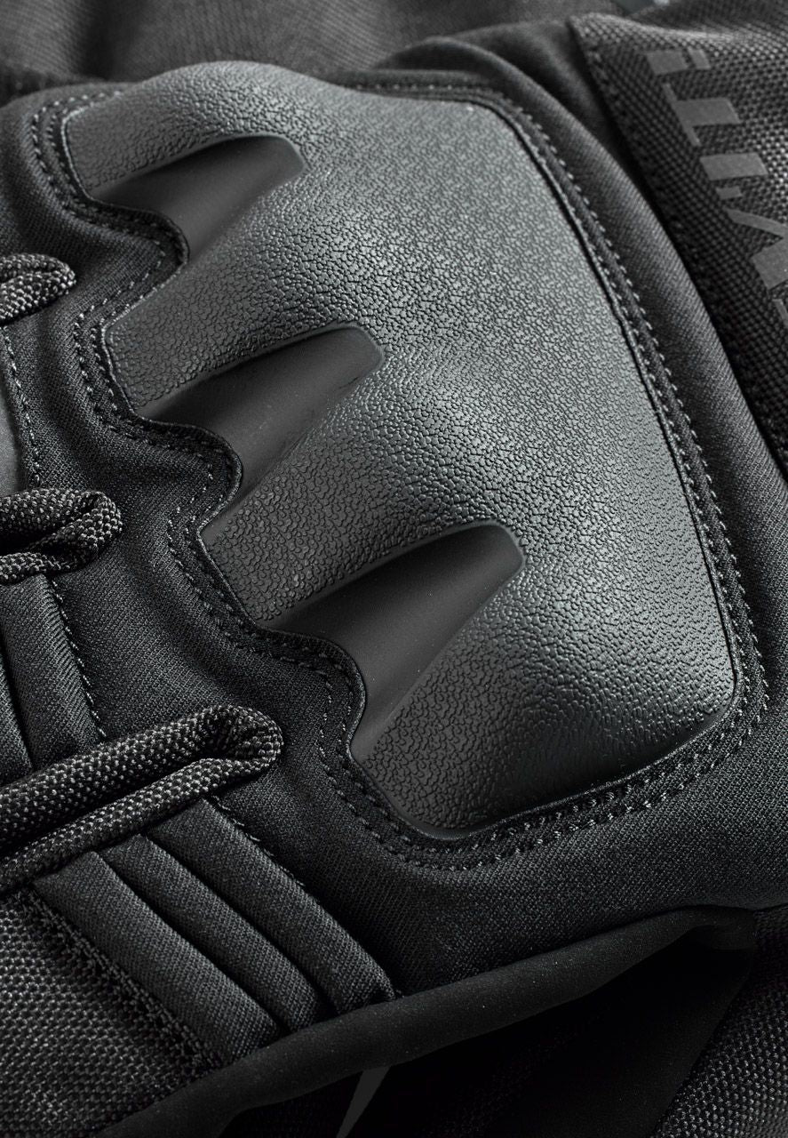 Gloves Continent | Black-Orange - Detail