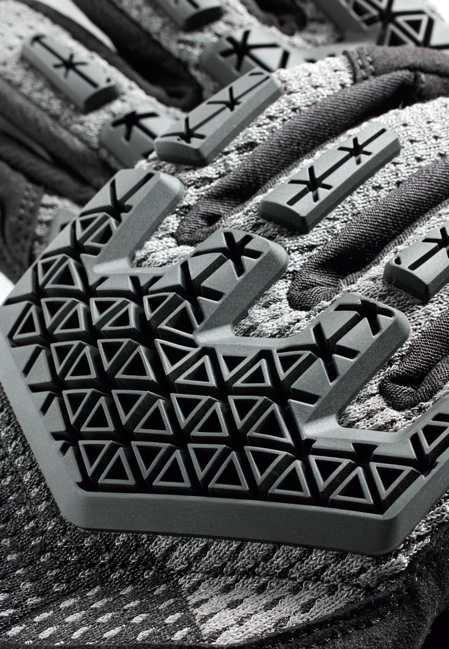 Gloves Sand 5 | Grey-Red - Detail