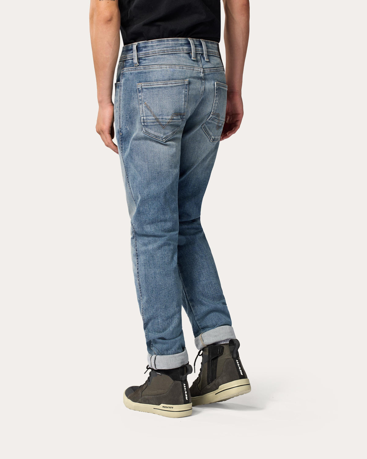 Additional photo: Detroit 3 Tapered - Medium Blue Vintage