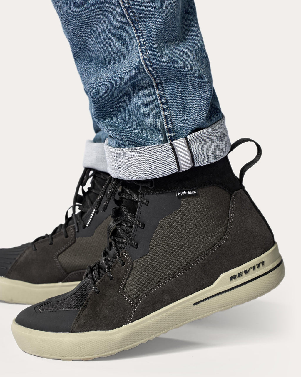 Jeans Detroit 3 Tapered | Dark Blue Used - Detail