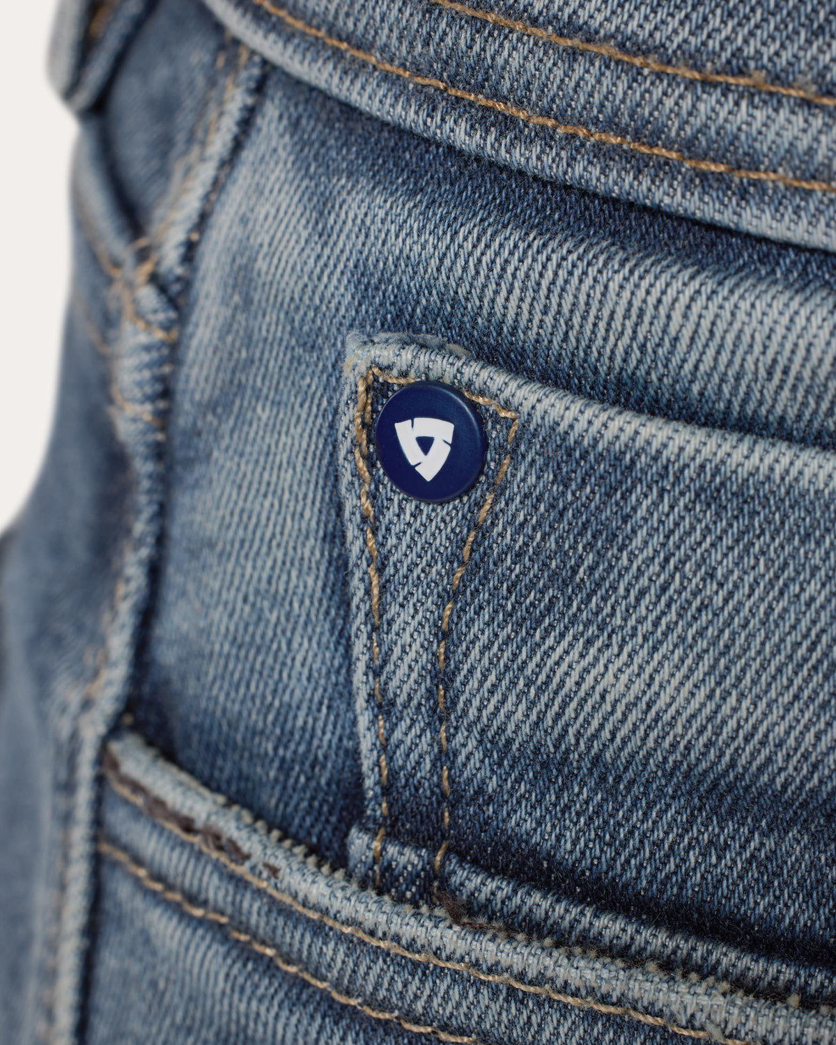 Jeans Detroit 3 Tapered | Dark Black Stone - Detail