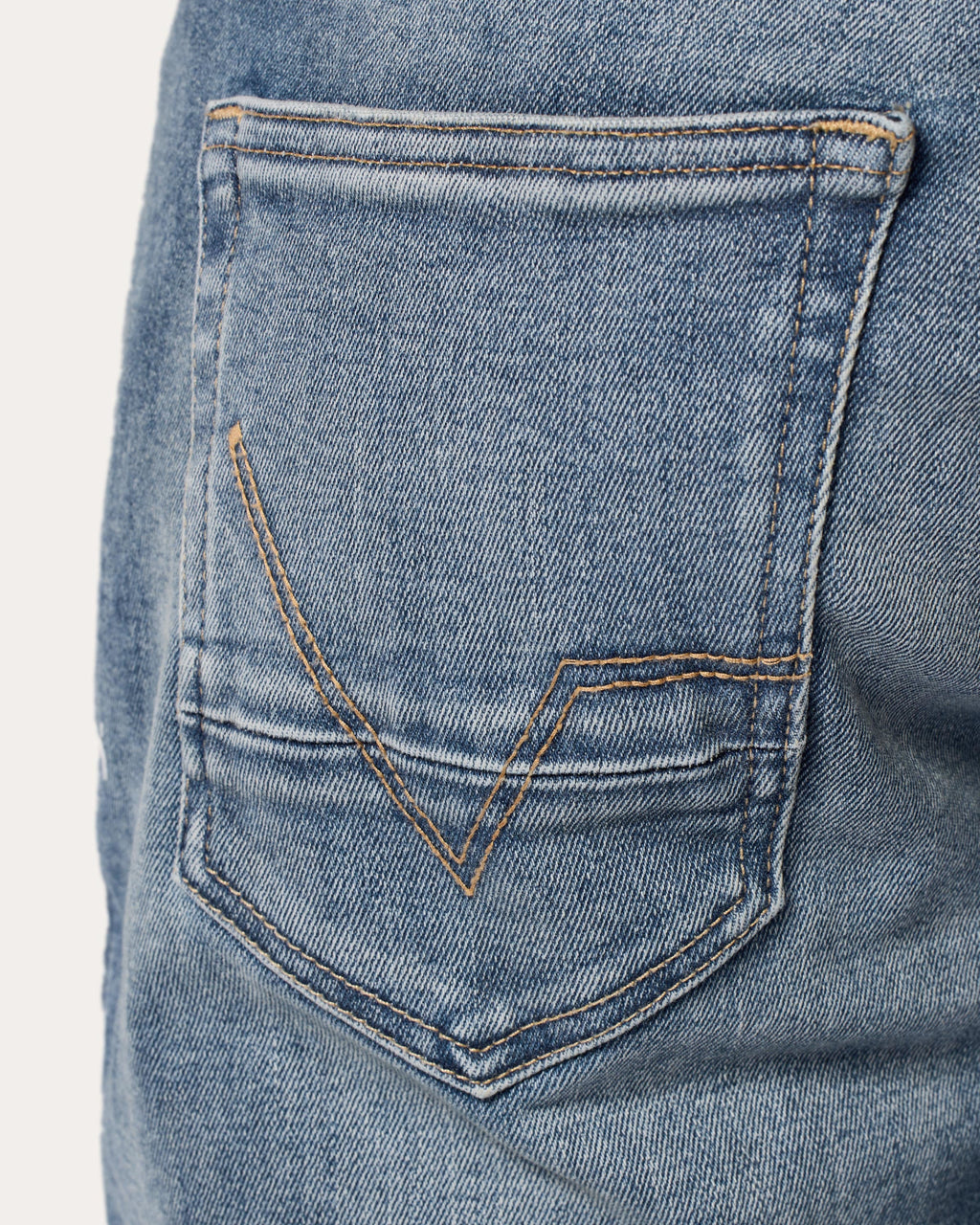 Jeans Detroit 3 Tapered | Dark Black Stone - Detail