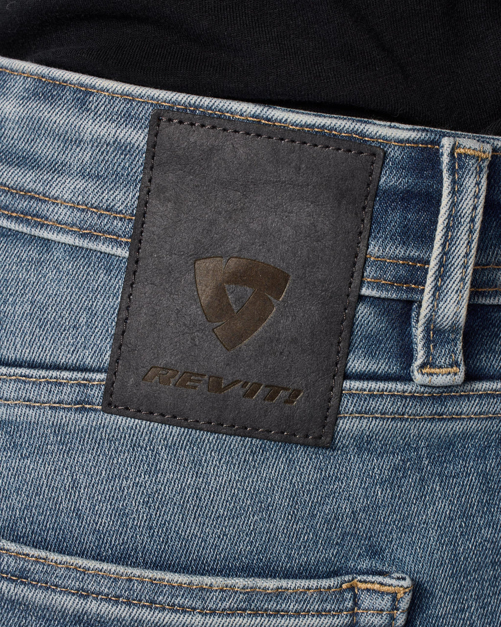 Jeans Detroit 3 Tapered | Dark Black Stone - Detail