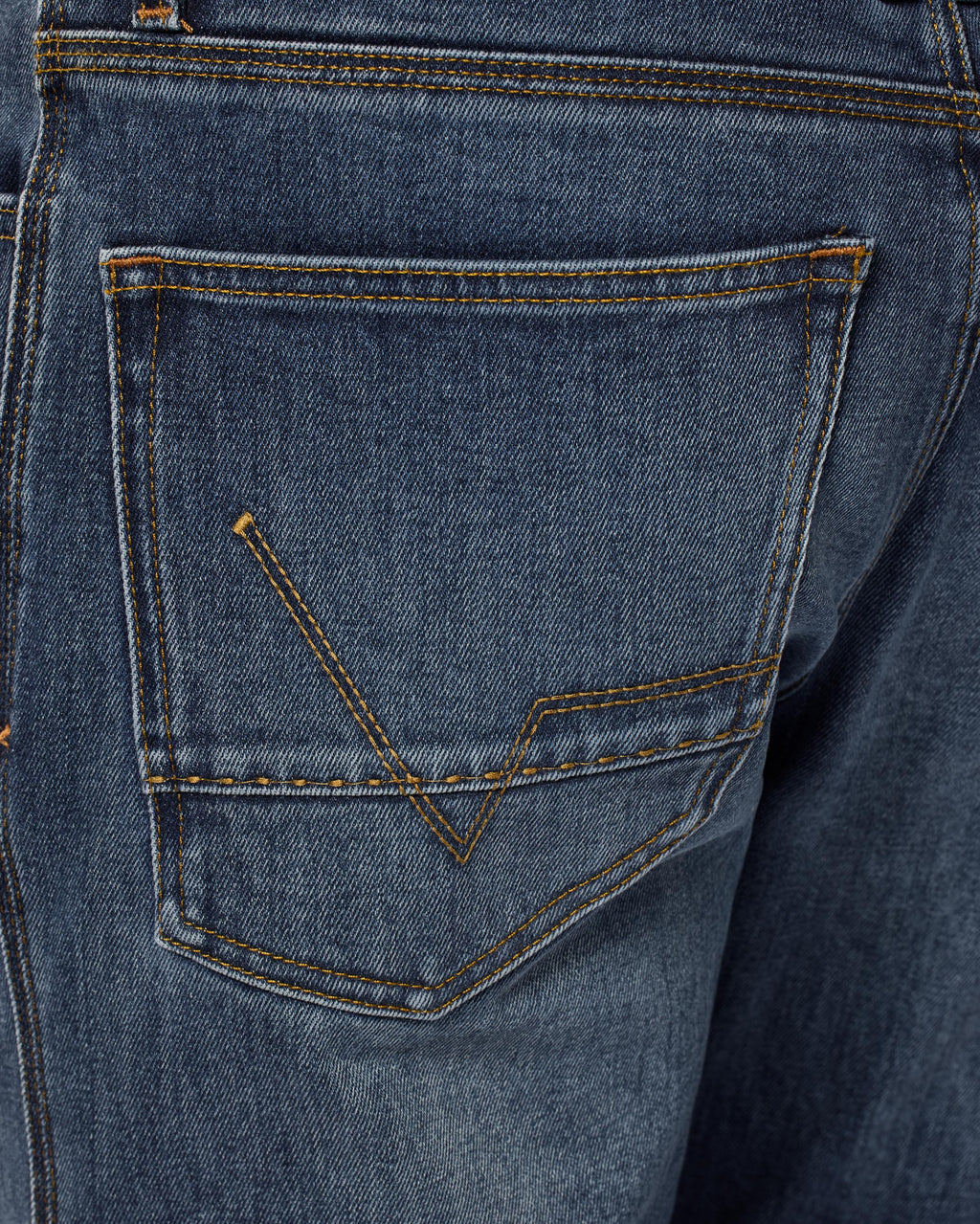 Jeans Lombard 3 RF | Medium Blue Stone - Detail