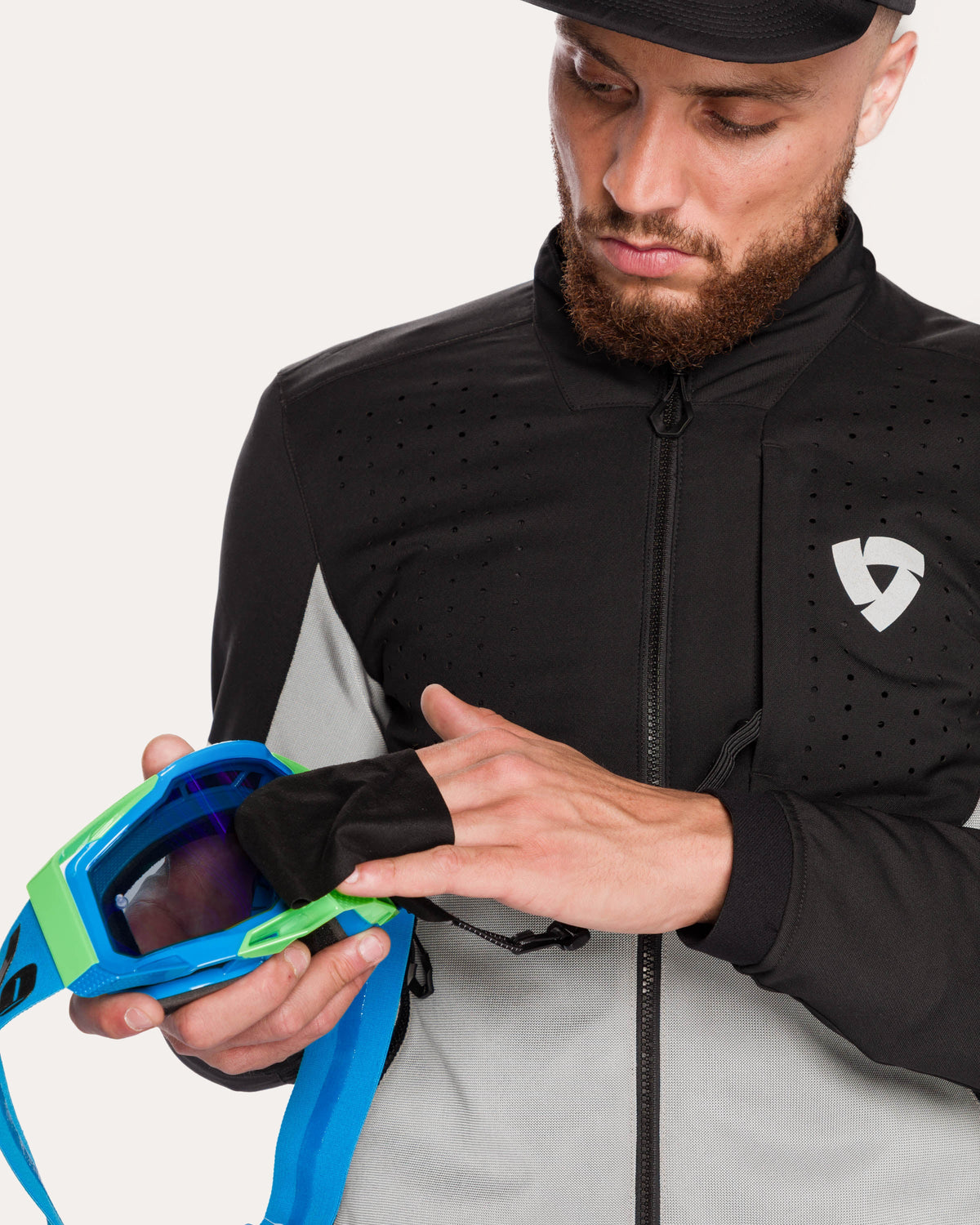 Jacket Tectonic H2O | Black-Blue - Detail