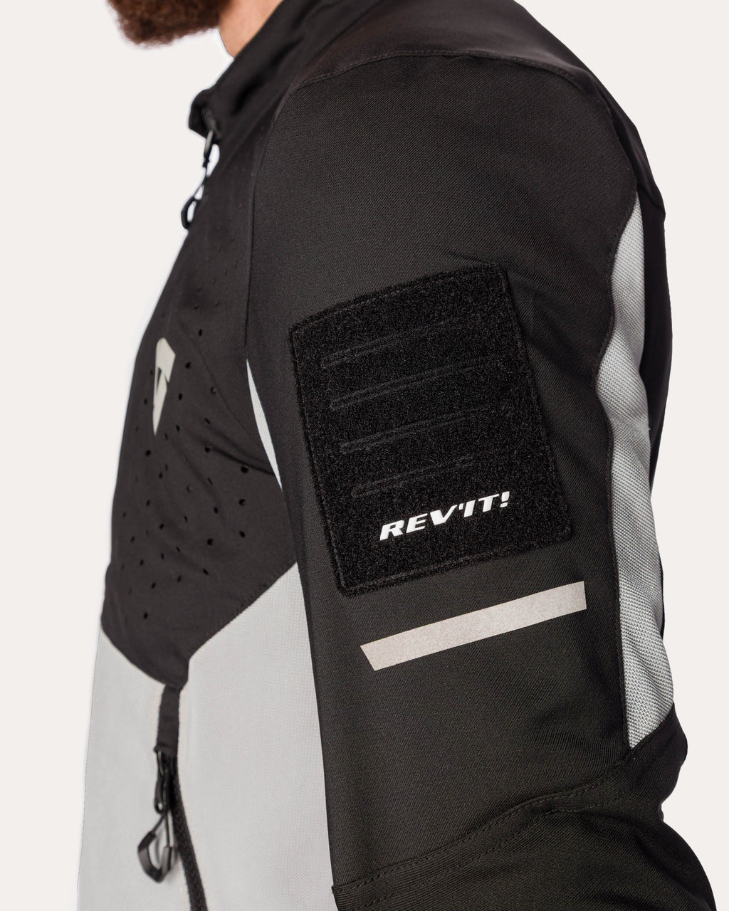 Jacket Tectonic H2O | Black-Light Grey - Detail