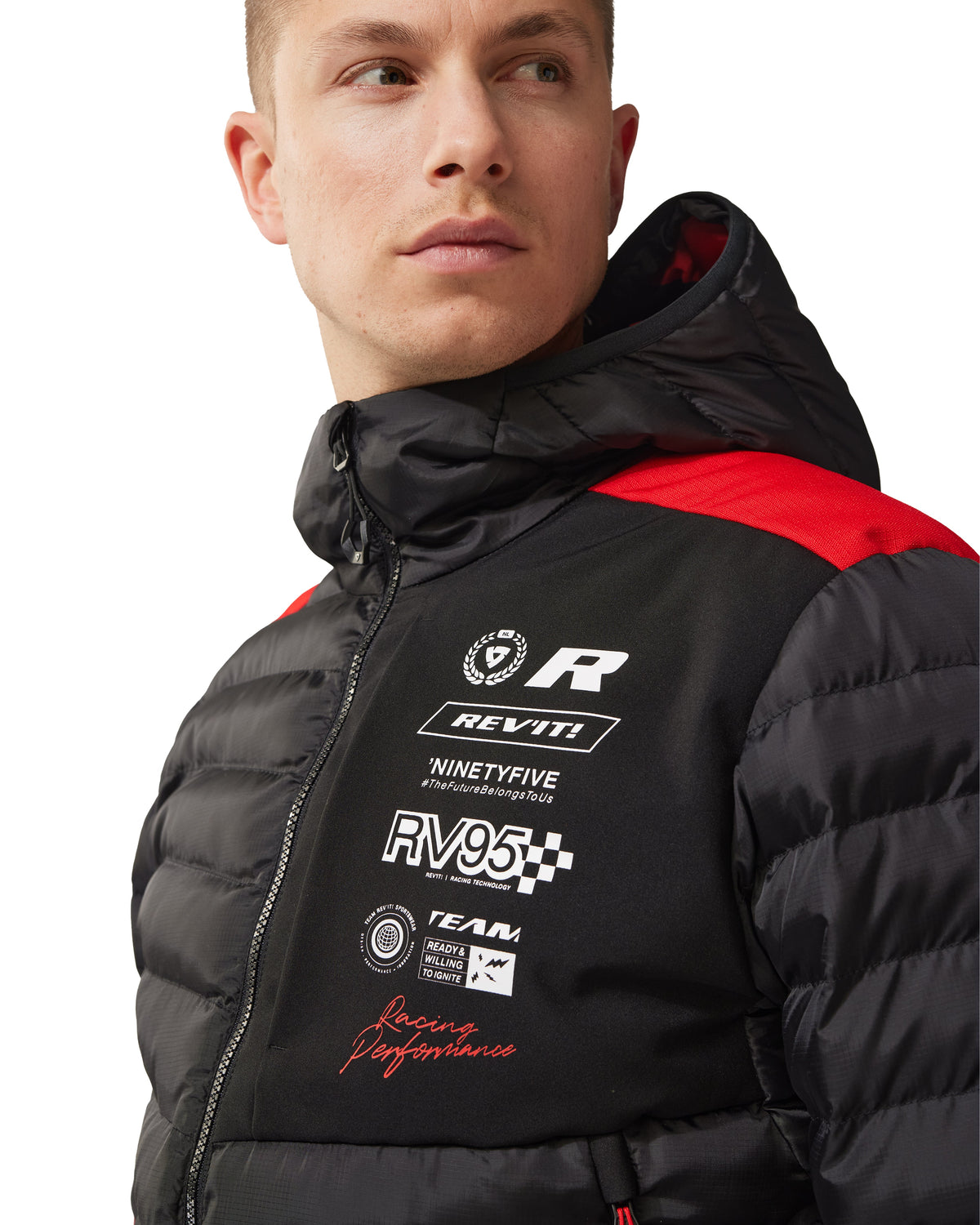 Jacket Payload | Black-Blue - Detail