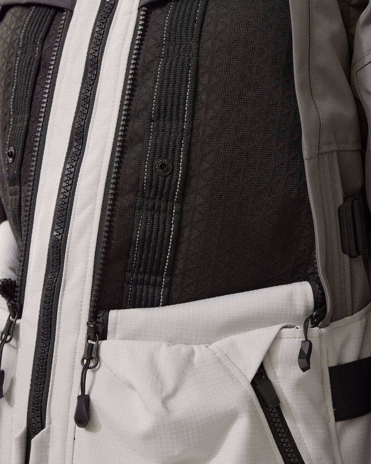 Jacket  Sand 5 H2O Ladies | Silver-Anthracite - Detail