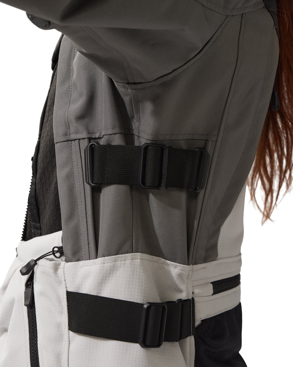 Jacket  Sand 5 H2O Ladies | Silver-Anthracite - Detail