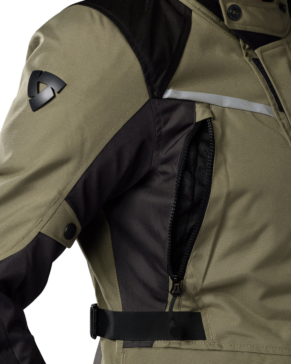 Jacket Voltiac 3 H2O Ladies | Black-Silver - Detail