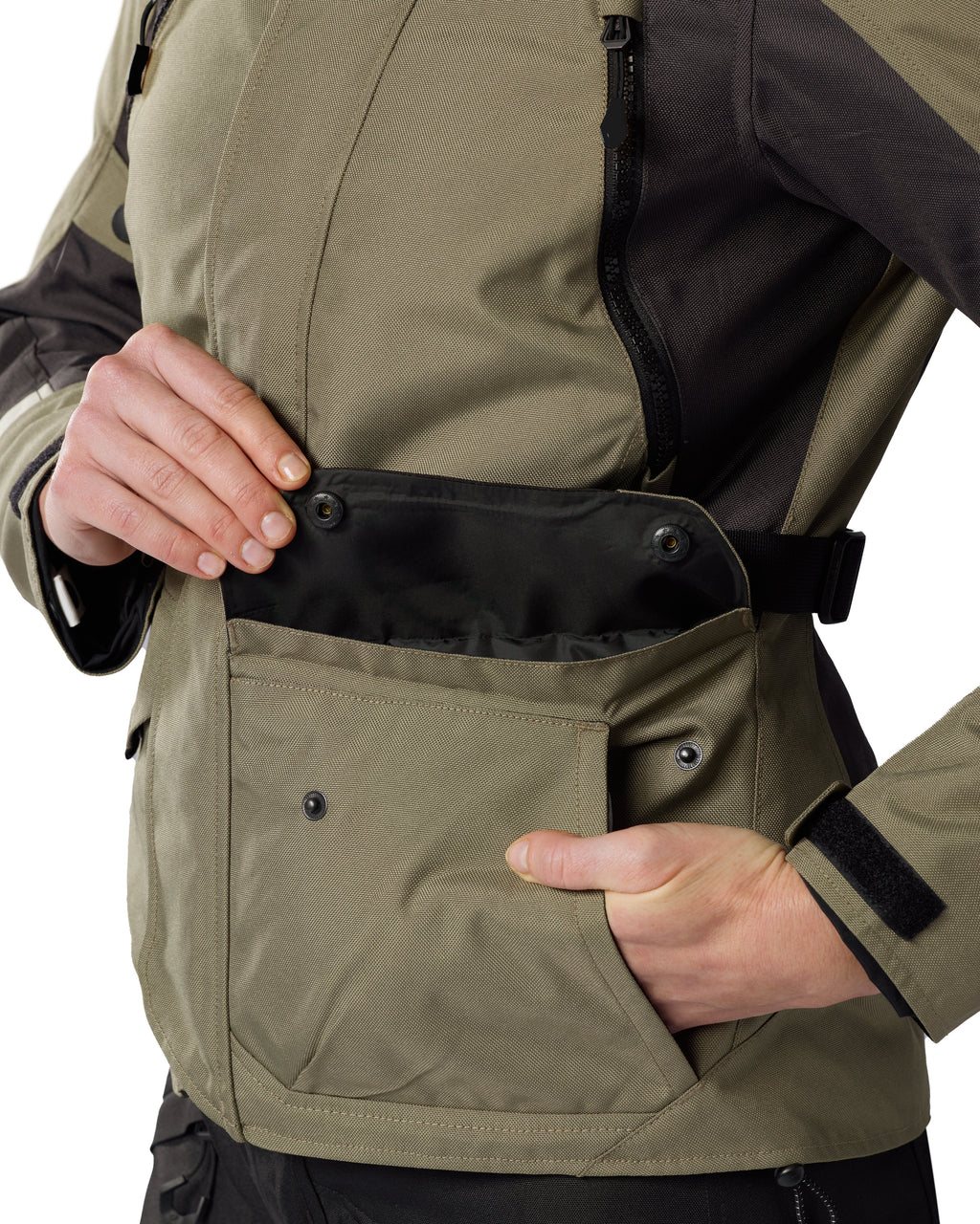 Jacket Voltiac 3 H2O Ladies | Camo Blue - Detail