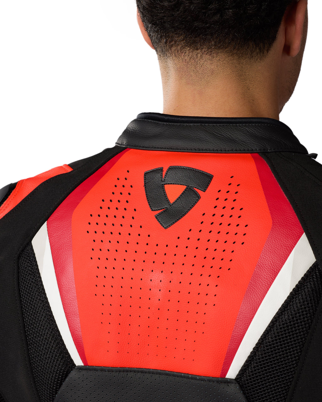 Jacket Automate | Black-Neon Red - Detail