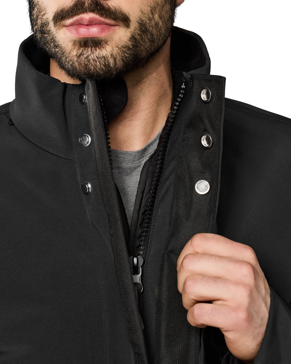Jacket Arbor H2O | Black - Detail