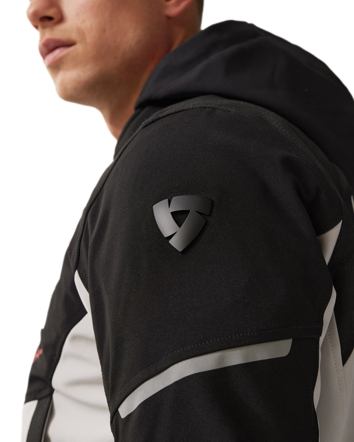 Jacket Haste H2O | Black-Red - Detail