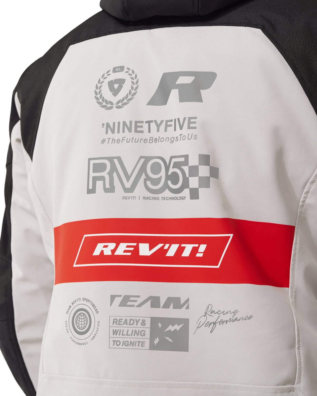 Jacket Haste H2O | Black-Red - Detail