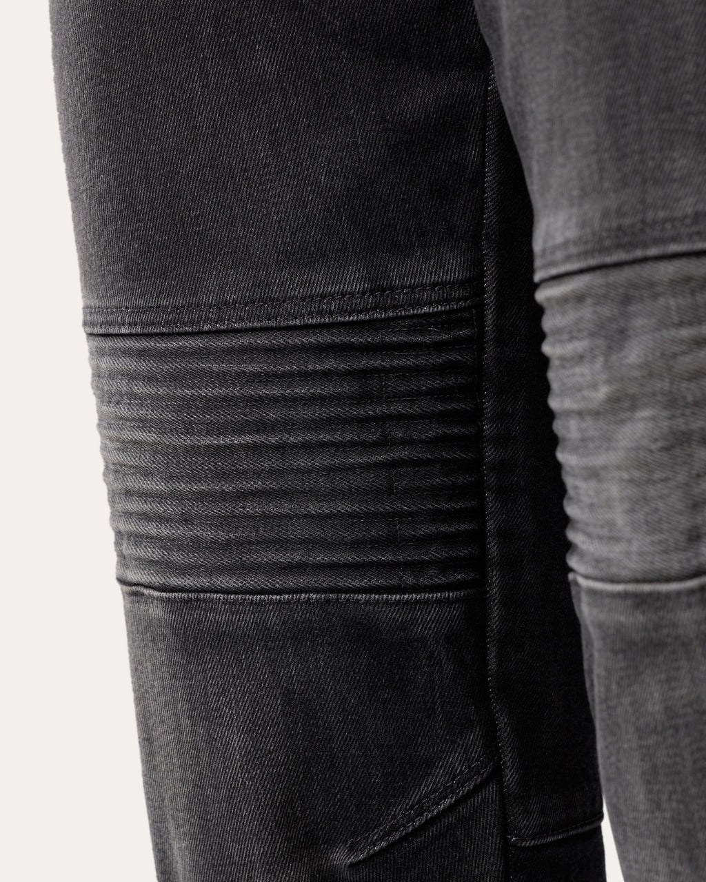Jeans Moto 2 Slim Ladies | Dark Black Stone - Detail